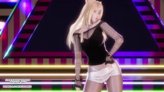 [MMD] Sistar - Toque meu corpo Ahri Sexy Kpop Dance League of Legends Uncensored Hentai 4K 60FPS