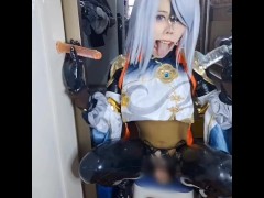 ふたなりラバー娼婦申鶴ちゃん♡♡ - Screenshot 15 of 16 - Shenhe