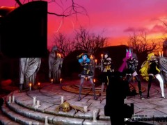 [MMD]CHUNG HA - Snapping (Gwen/Ahri/Xayah/Soraka) [Clothed ver.] League of Legends