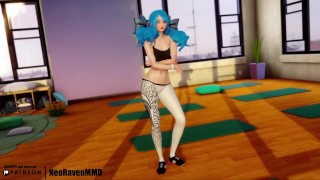 [MMD] Cherry Bullet - Hands Up (Gwen) [Clothed Ver.]