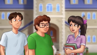 Summertime Saga Reworked Hentai Visual Novel Gameplay