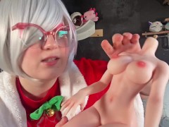 Hentai Unboxing ~ 2B Mini Sex Doll ~ GKDoll LoriBear
