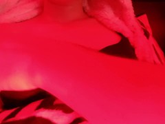 Naughty Wife In The Red Room Allowing Boob And Nipple Play Part One