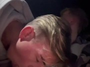Preview 6 of Twink Almost Caught Sucking Boyfriends Cock In Car