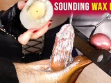 Urethral Sounding with Hard Ballbusting and Wax Play | Era