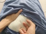Try massaging the pillow with your hands.ASMR