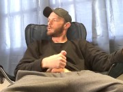 Preview 5 of Big dick and good weed + cumshot ( smoke and stroke )