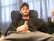 Preview 6 of Big dick and good weed + cumshot ( smoke and stroke )