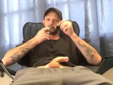 Big dick and good weed + cumshot ( smoke and stroke )