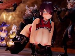 Geshin Impact - MILF Orgy