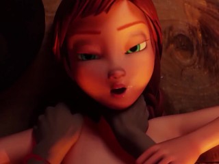 Anna Frozen Hardcore Sex 3D animation
