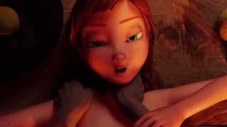 Fairywhiplashjp Anna Congelada Sexo Duro Animación 3D