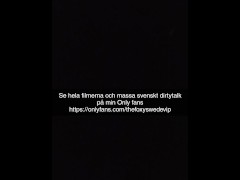 Svensk kåt stepmom får din kuk att spruta