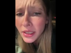 Sexy blondie wants you closer to her