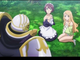 Hardcore Rough Sex Threesome with Knight in Forest Anime Hentai Uncensored