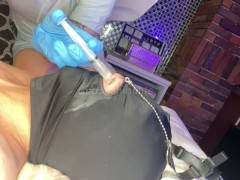 【サンプル】マゾと私の体液みっくちゅじゅーちゅ　後編　唾液　臭い責め　手コキ　聖水　飲尿 - Screenshot 7 of 16 - Spit Fetish