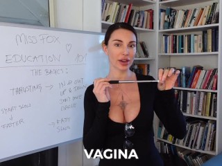 "CÓMO FOLLAR" - Lección De Sexo Real Con miss Fox 👩 🏫