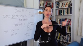 “HOW TO FUCK” - Real Sex Lesson with Miss Fox 👩‍🏫