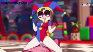 The Incredible Digital Circus HENTAI BIG ASS PARODY Gives A CREAMPIE To Pomni For Blowing A Cowgirl's Nose