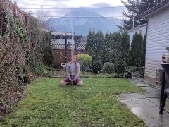 Sneaker Pee and Warm Sprinkler Fun with Nerdy Faery