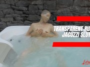Preview 2 of Transparent Rubber Jacuzzi Slut - Full version available on my wegpage