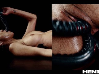 Full Video - Double Anal Colombian Destroyed by Aliens and filled up | Pornhub