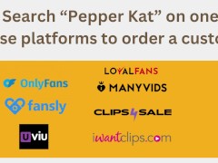 Order Custom Made Content | Link in Bio