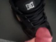 Preview 2 of Cumming on my roommate’s DC shoe
