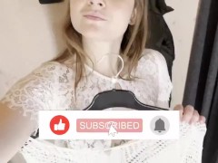 Zalando Hot Dressing Room See Through Try On - Screenshot 14 of 16 - Transparent Dress