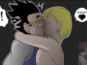 Preview 5 of Gohan cums on Android 18 - Hentai