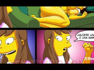 Гомер трахается с несколькими горячими зрелыми женщинами XXX