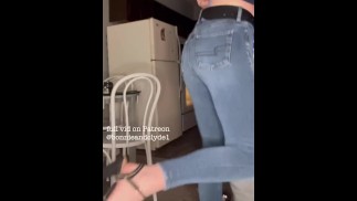 Ripping my GFs Thong😈