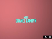 Preview 3 of UP CLOSE - Pretty Chanel Camryn's Amazing Foreplay Leads To MASSIVE SHAKING ORGASMS While Raw Fucked