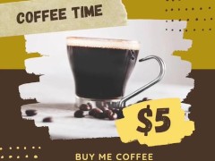 It's Coffee Time, Buy Me A Coffee