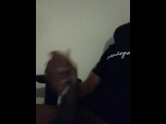 Young bbc masturbate in gaming chair drops load