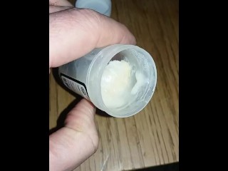 Frozen Collected Cum from Strangers