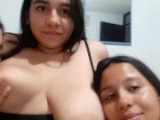 Andrea y Esther Les Encanta Mis Pezones - Pornhub.com