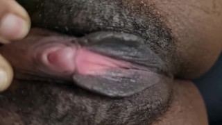 Horny hairy pussy