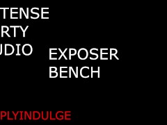 EXPOSER BENCH. TIED UP AND FUCKED HARD LIKE THE WHORE YOU ARE (AUDIO ROLE-PLAY) INTENSE DIRTY NASTY