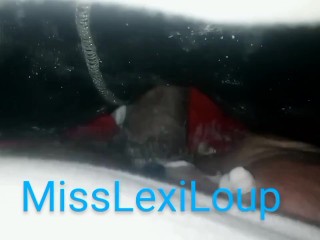 MissLexiLoupトランス女性タイトな直腸のお尻クソメントールシェービングクリーム秘密の激しい花火A