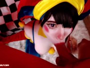 Preview 3 of The Amazing Digital Circus. Pomni Will Make You Cum - MollyRedWolf