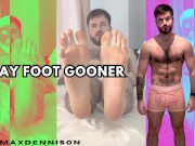 Preview 1 of Gay foot gooner