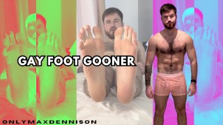 Gay foot gooner