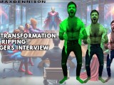Hulk transformation shirt ripping avengers interview