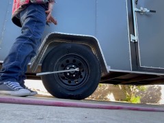 Un-Freezing Lug Nuts with Piss