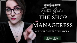 VISTA PREVIA: The Shop Manageress - Erotica sin guión - Ruby Rousson