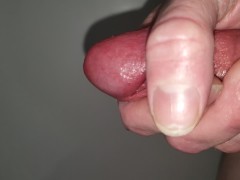 Beautiful Close Up Tgirl Cum