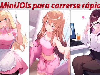 MiniJOIs Hentai Para Correrse Rápido. Enfermera, Novia e Hipnosis.