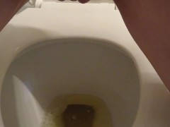 Madison Peeing in Toilet