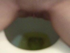Peeing in Toilet